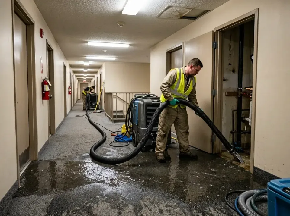 multi-unit-apartment-hallway-f-005 — frequently asked questions, Emergency Burst Pipe Water Extraction & Removal in Sallisaw…